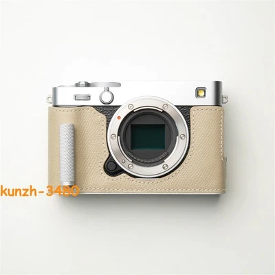 Grip Half Case For Fujifilm XE5 Leather Metal Insert X-E5 Camera Cover MrStone - Image 1 of 4