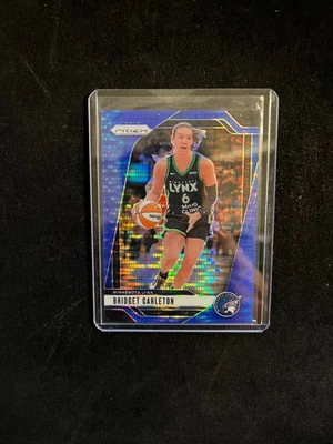 2024 Panini Prizm WNBA Blue Pulsar Prizm 105/199 Bridget Carleton #138 - Image 1 of 2