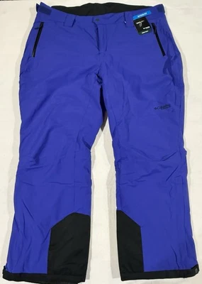 Pantalones de nieve Columbia Titanium Omni-Tech azules para mujer 2XL ajuste activo regular $170 Foto 1 de 4