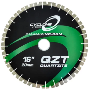 Hoja de cuarcita Diamax Cyclone QZT — Sierra de puente de 16" (50/60 mm) - Imagen 1 de 2