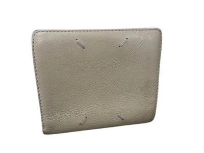 Cartera plegable de cuero marfil de 4 puntos Maison Margiela (SA1UI0009) Foto 1 de 4