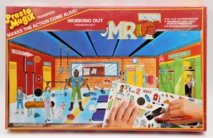 Mr. T Presto Magix Transfers Working Out Set 1983 Ruby-Sears Enterprises SEALED - Picture 1 of 8