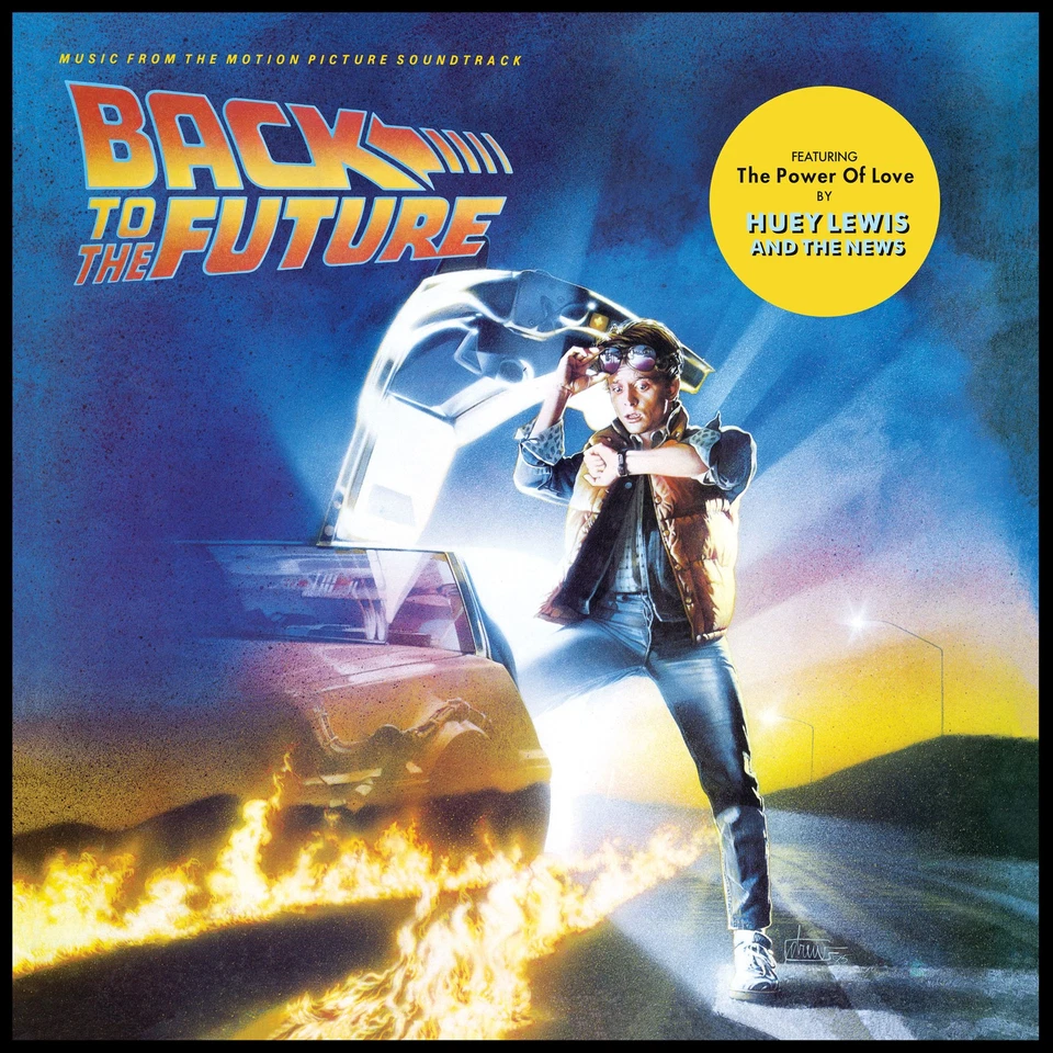 Back to the Future Original Soundtrack - Various Artists (UMC) Vinyl 12" Album - Image 1 of 1