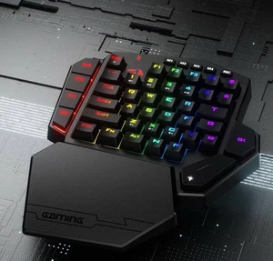 Redragon K585 PRO Wireless One-Handed Mechanical Keyboard, 42 Keys 3-Mode RGB 40 - Picture 1 of 5