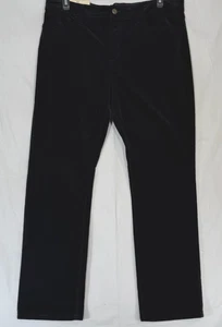 NEW! St Johns Bay Straight Corduroy Pants Mid Rise Sz 18 Black MSRP: $44 - Picture 1 of 7