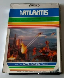 Jeu Mattel Intellivision "Atlantis" complet en boîte (n°6878S) - Imagen 1 de 12