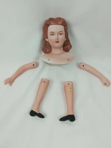 Vintage Biskus Porzellan Puppe Körperteile Zum Selbermachen Puppe Kit - Bild 1 von 7