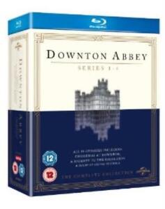 Downton Abbey: Series 1-4 Blu-ray (2013) Hugh Bonneville cert 12 13 discs