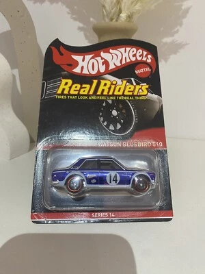 Very Low#112 HOT WHEELS RLC Datsun Bluebird 510 Real Riders Series 14 - Image 1 of 4