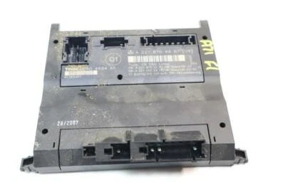 07-13 Mercedes W221 S550 S350 S600 Unidad de control delantero izquierdo debajo del asiento OEM Foto 1 de 4