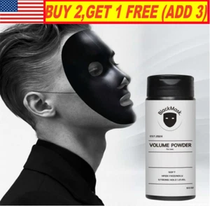 BlackMask Hair Styling Powder, Volume Powder Instantly Adds Texture & Volume USA - Picture 1 of 14