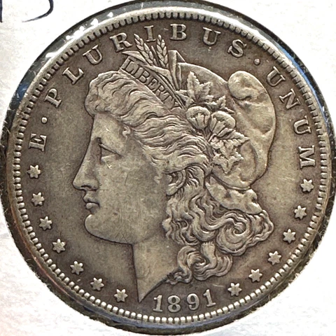 1891-S $1 Morgan Silver Dollar (75069) Cover