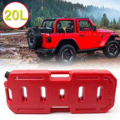 5 Gallon Fuel Tank Gas Oil Petrol Storage Can Container For Jeep ATV UTV SUV 20L - Image 1 of 4