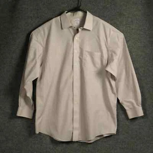 Brooks Brothers Hemd Herren Größe 34 Designer Bügelfrei 100% Baumwolle Knopfleiste - Bild 1 von 9