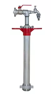 Standrohr DN 80 1x Storz C absperrbar & 1x Zapfventil Bau- Industriestandrohr - Bild 1 von 3
