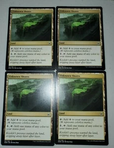 4 x Unknown Shores Moderately Played - Picture 1 of 2