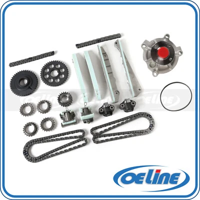 Kit de cadena de distribución con bomba de agua para Lincoln Aviator Sport 2003-2005 4,6 L V8 DOHC Foto 1 de 4