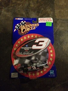 Pegatina de driver Nascar Winner's Circle Dale Earnhardt #3 GM Goodwrench Service - Imagen 1 de 2