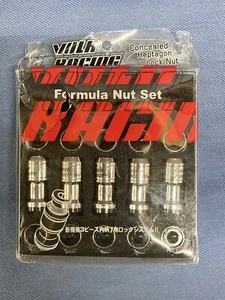 VOLK RACING FORMULA LUG NUTS SET 12x1.5 BLACK - Picture 1 of 7