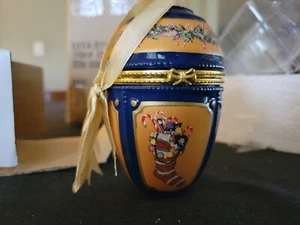 Gold Label 🎄Imperial Christmas Egg🎄 by Mr. Christmas🎅Stocking - Picture 1 of 12