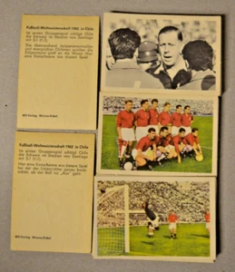 Mundial Fútbol 1962 Chile - Coleccionables sin pegar de la lista a elegir - Imagen 1 de 47
