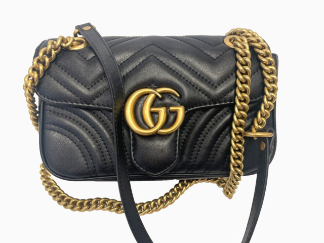 Bolsa Gucci Marmont Canvas - Small, Bolsa de Ombro Feminina Gucci Usado  84222905