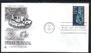 US Scott #1333 "Urban Planning", FDC, unaddressed - Picture 1 of 1