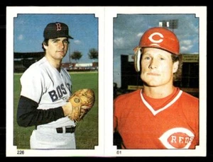 1984 !!! Paul Householder/Bruce Hurst Cincinnati Reds/Boston Red Sox #61 / 226 - Picture 1 of 2