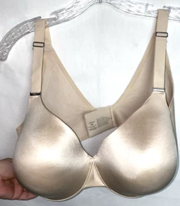 Soma Vanishng Back Full Coverage Padded Bra Size 42D Beige B153*J - Picture 1 of 4
