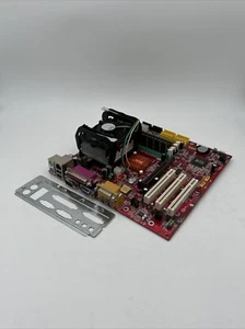 MSI 651M (MS-6769) Socket 478 Motherboard Combo Pentium 4 1.8GHZ 1GB RAM Works! - Picture 1 of 8