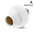 For Tuya Wiifi E27 Socket Smart Light Bulbs Adapter 2024 Base Holder Lamp Z7q6