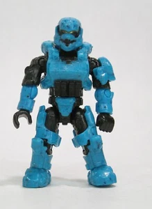 Mega Bloks Halo Charlie Series Blind Bag Spartan Soldier Teal Cyan Minifigure - Picture 1 of 4