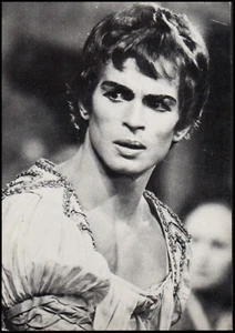 Rudolf Nureyev, Ballet Dancer, 4”x6” Photo Postcard in Crisp Clean Mint  - Picture 1 of 1