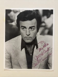 MIKE CONNORS - INSCRIBED PHOTOGRAPH SIGNED - Picture 1 of 1