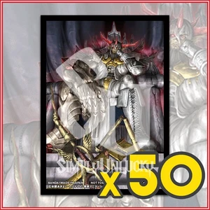 DIGIMON CARD GAME: DarknessBagramon Sinister Order 50 Card Sleeves OFFICIAL 🔥 - Picture 1 of 2
