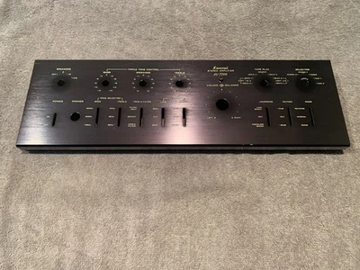 Amplificador estéreo integrado Sansui AU-7700 - Placa frontal súper bonita Foto 1 de 4