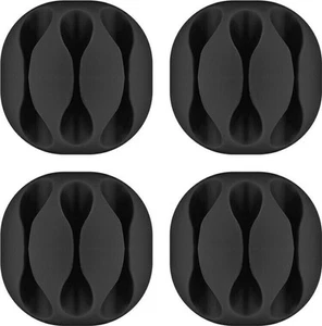 5x Kabel Management 3-Slots, schwarz; Kabel Management 3-Slots, schwarz, Schwarz - Afbeelding 1 van 7