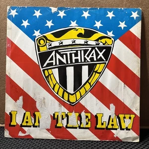 Anthrax – I Am The Law – 12" Vinyl Single – Island Records 12 IS 316 – 1987 UK - Imagen 1 de 4