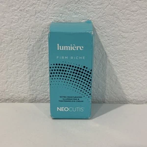 Neocutis Firm Riche Extra feuchtigkeitsspendende aufhellende straffende Augencreme 0,5oz - Bild 1 von 9