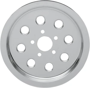 DS Chrome Outer Rear Pulley Insert 65T Harley Davidson #138587 - Picture 1 of 1