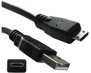 For XBOX ONE Charging Cable Black Game Pad Controller Charger Lead Micro USB - Picture 1 of 5