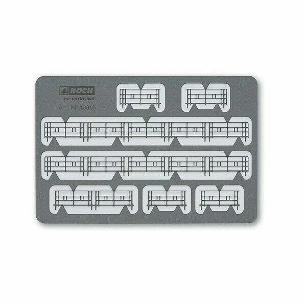 Baden Style Railings  Baden Style Railings Noch Gmbh & Co 13312 HO - Image 1 of 1