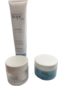 PHILOSPOPHY RENEWED HOPE IN A JAR PEELING MOUSSE, MOISTURIZER, WATER CREAM - Picture 1 of 4