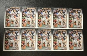 10x 2024 Topps Complete Set Variation Jackson Holliday #697 SP Orioles RC Lot - Picture 1 of 2