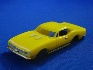 New 1967 Yellow Camaro MoDEL MoToRING T-jet HO Scale Slot Car Body Aurora RRR  - Picture 1 of 9