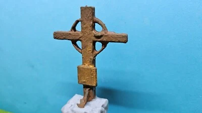 Gipfelkreuz für Diorama fertig Eisenbahn Feldbahn 1:32 (Spur 1) mit Echtrost - Bild 1 von 4