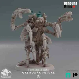 Wargaming Miniatures Deep Hive Neuroshrimp - Oshounminis grimdark - OPR - 5E - Bild 1 von 2