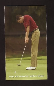 Richmond Spiders--2003 Golf Pocket Schedule--Farm Bureau Insurance - Picture 1 of 1