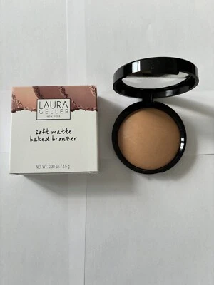 Laura Geller  Soft Matte Baked Bronzer Shade Fair Boxed 8.5 grams - Image 1 of 2