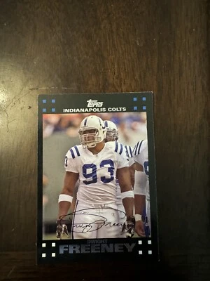 2007 Topps - #257 Dwight Freeney - Image 1 of 2